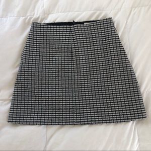 Wilfred Classic Check Mini Skirt